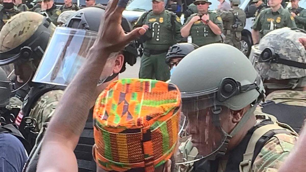 troops