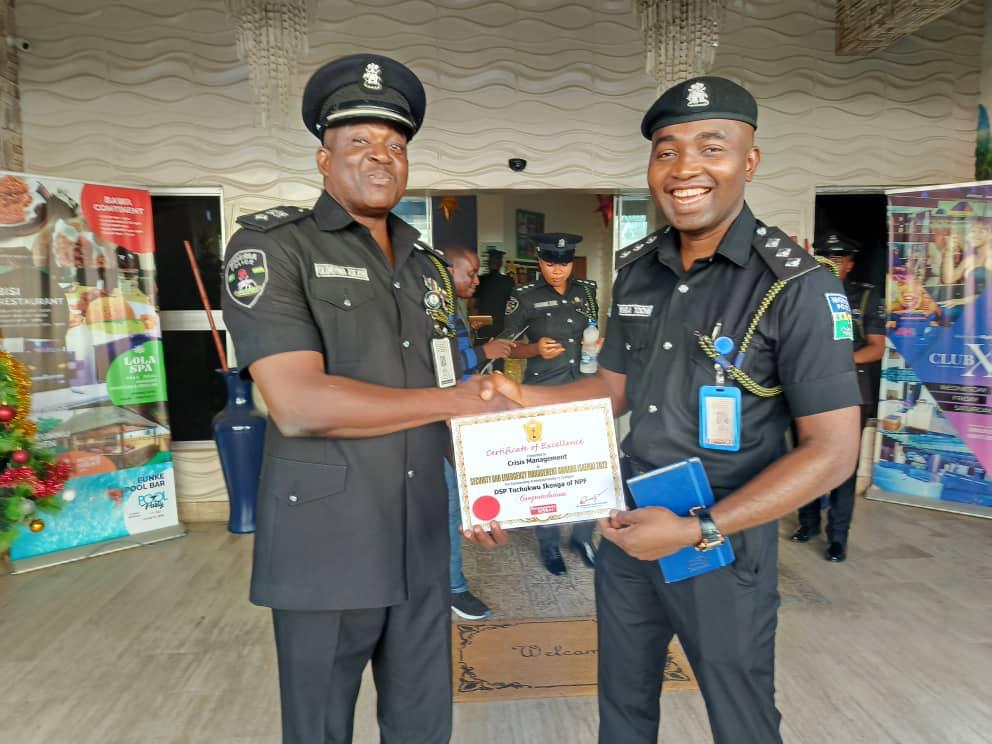 Ikenga PPRO Mr Tochukwu Ikenga, Police Public Relations Officer of Anambra Command has emerged the Best Crisis Communication Manager On Security Affairs ,