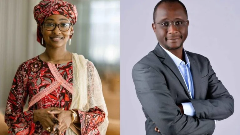Ms Habibah A. Waziri and Mr Yusuf Tafida, the two new independent non-executive directors of Ronchess Global Resources Plc. L-R-: Ms Habibah A. Waziri and Mr Yusuf Tafida, the two new independent non-executive directors of Ronchess Global Resources Plc.