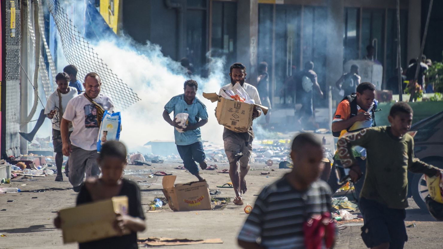 papua new guinea riots
