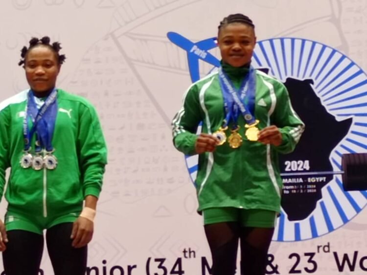 Olympics Qualifier: Team Nigeria Wins 6 Medals At Weightlifting Championship You are currently viewing Olympics qualifier: Team Nigeria wins 6 medals at weightlifting championship in Egypt