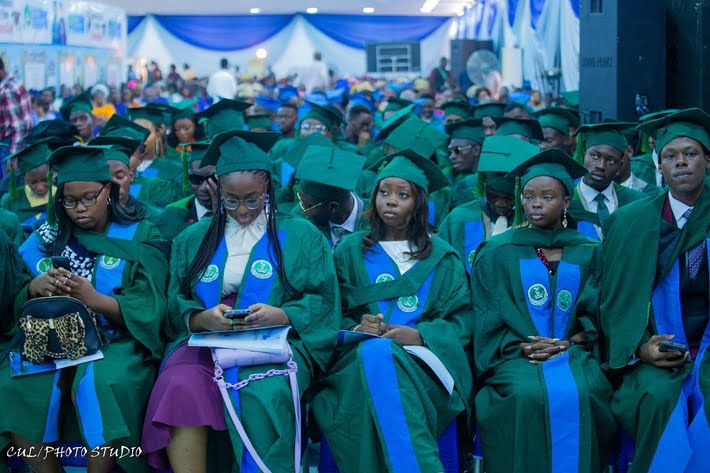 Caleb University matriculates 1,644 freshers Caleb University matriculates 1,644 freshers