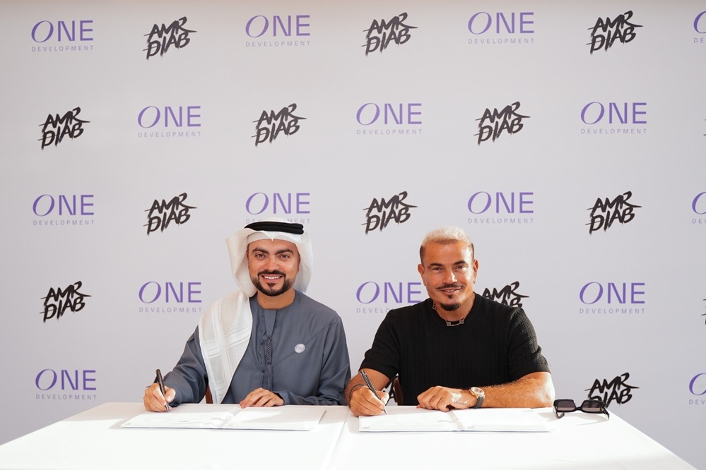 ONE Development Announces Strategic Collaboration with The Legend Amr Diab as Brand Ambassador (Photo AETOSWire)_1734334205