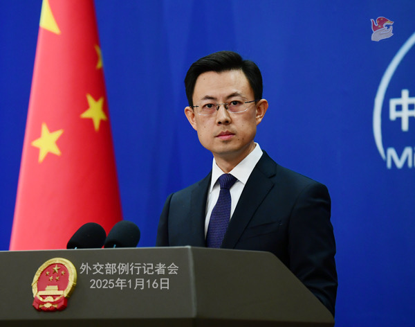 Guo Jiakun, Foreign Ministry Spokesperson of China. (NAN)
