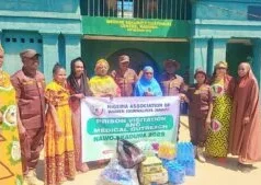 NAWOJ Kaduna visits correctional facility, donates essentials
