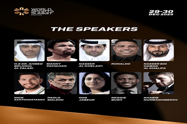 Dubai Brings Together Sport Stars and Legends, Leaders and Decision-Makers on the Largest Global Platform to Shape the Future of Sports: the World Sports Summit