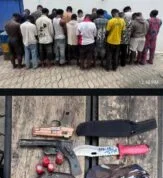 Police apprehend 23 suspected cultists, recover firearms in Lagos