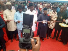 Fmr Vice President Osinbajo inaugurates road project in Bayelsa