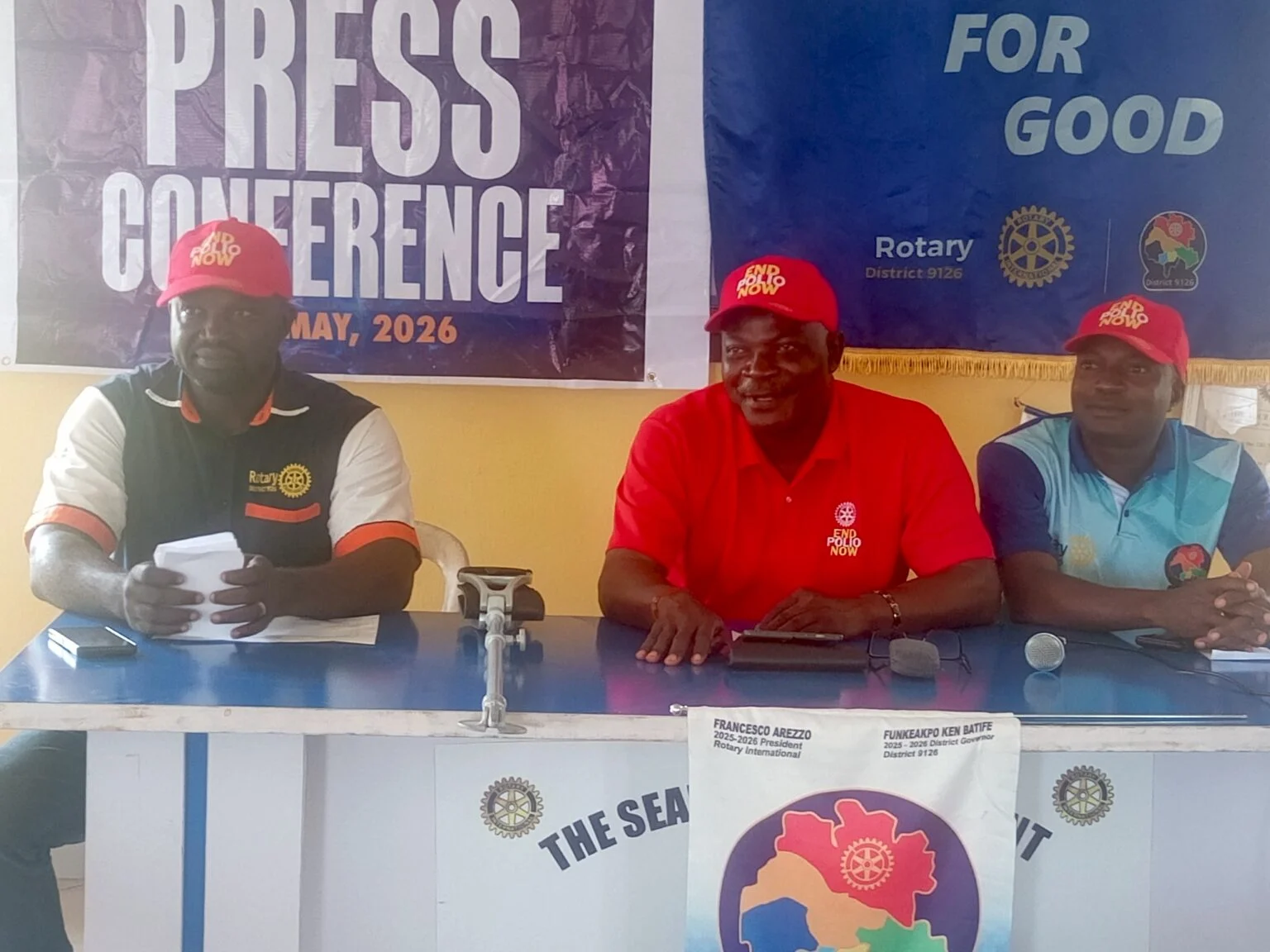 Rotary club reiterates commitment to polio eradication in Nigeria