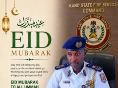 Eid-el-Kabir: Kano fire service cautions residents on fire safety