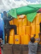 Customs intercepts 3,310 jerry cans of smuggled vegetable oil