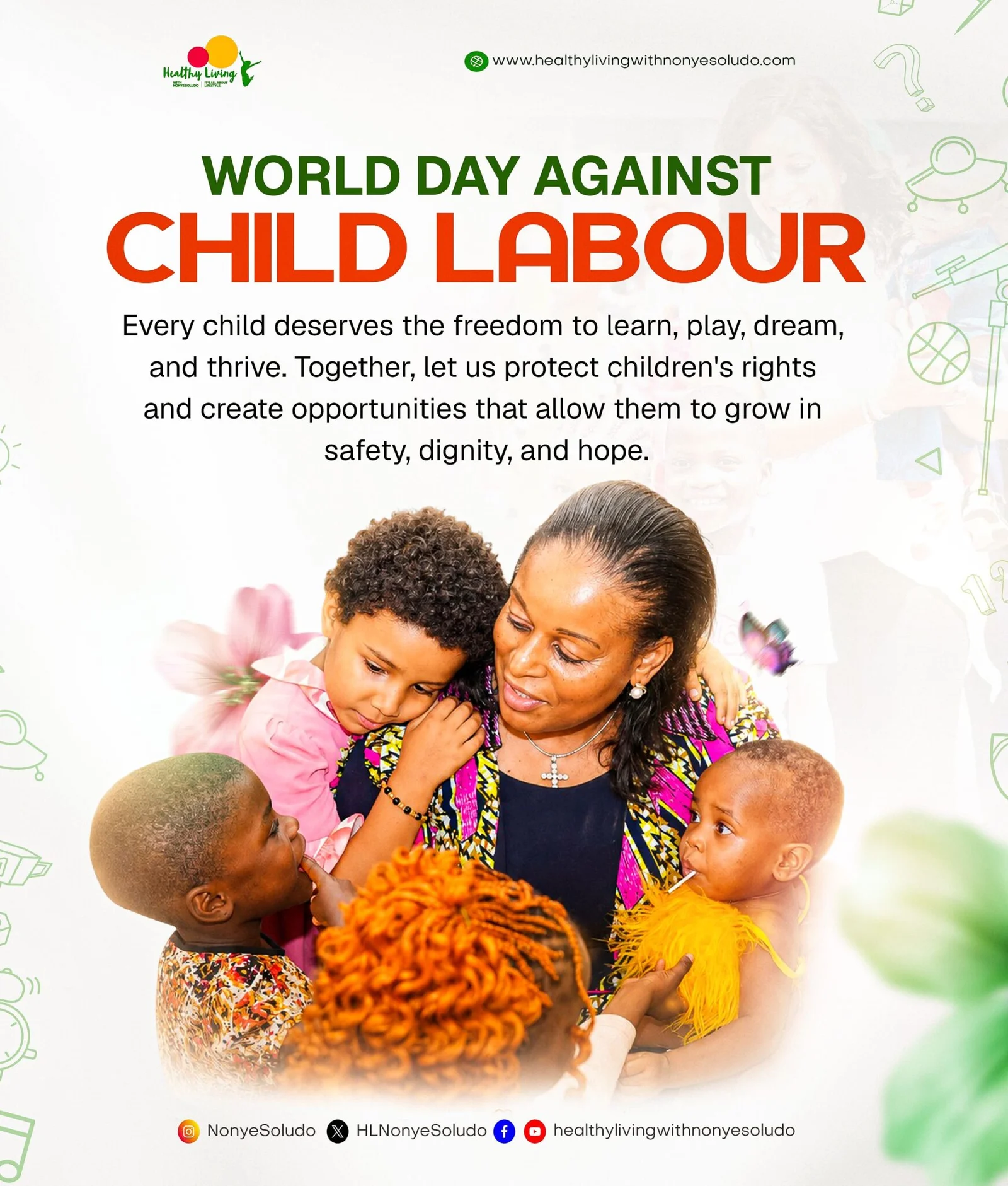 Day Against Child Labor: Protect children from exploitation says Soludo’s wife