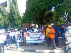 NUT stages nationwide protest over killing of teacher in Oyo