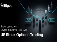 Bitget Launches Crypto Industry’s First Ever US Stock Options Trading