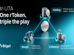 Bitget Launches Industry-First Cross-Asset Unified Account With 100 US Stock Tokens as Margin