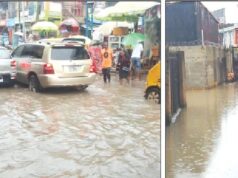 Heavy Flooding Disrupts Activities in Lagos Communities