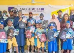 AMUF donates learning materials to Agege pupils, earns commendation