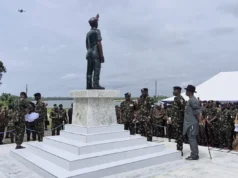 COAS unveils cenotaph in honor of 11 cadets killed in training accident in Rivers
