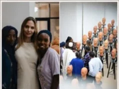 Hollywood actress Angelina Jolie joins unveiling of Chibok schoolgirls tribute exhibition