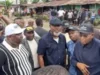 Otu visits family of toddler killed in flood, orders relocation of victims