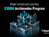 Bitget Institutional Launches $300 Million Project Archimedes to Back Quant Firms and Asset Managers